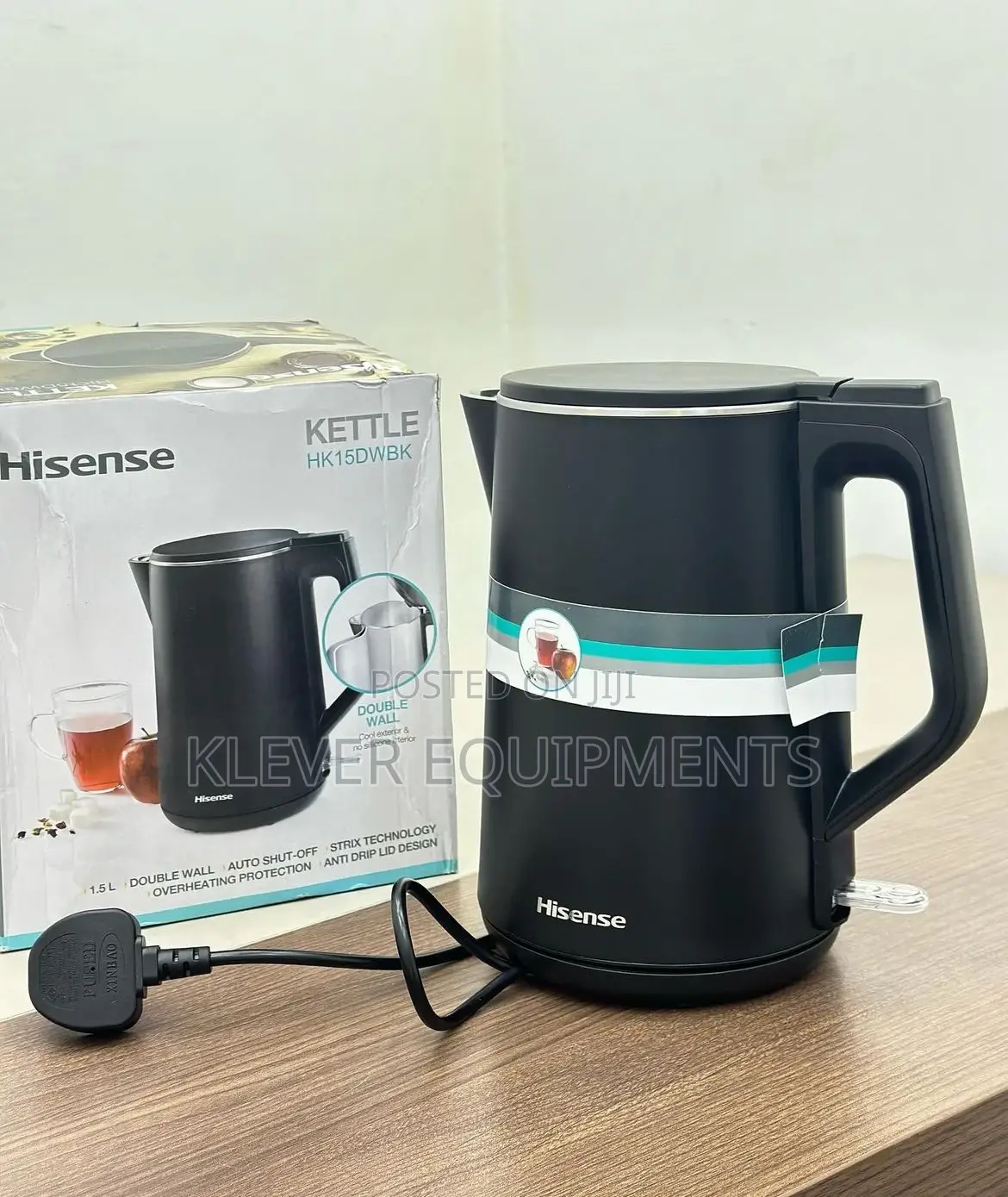 Hisense Water Kettle HK15DWBK