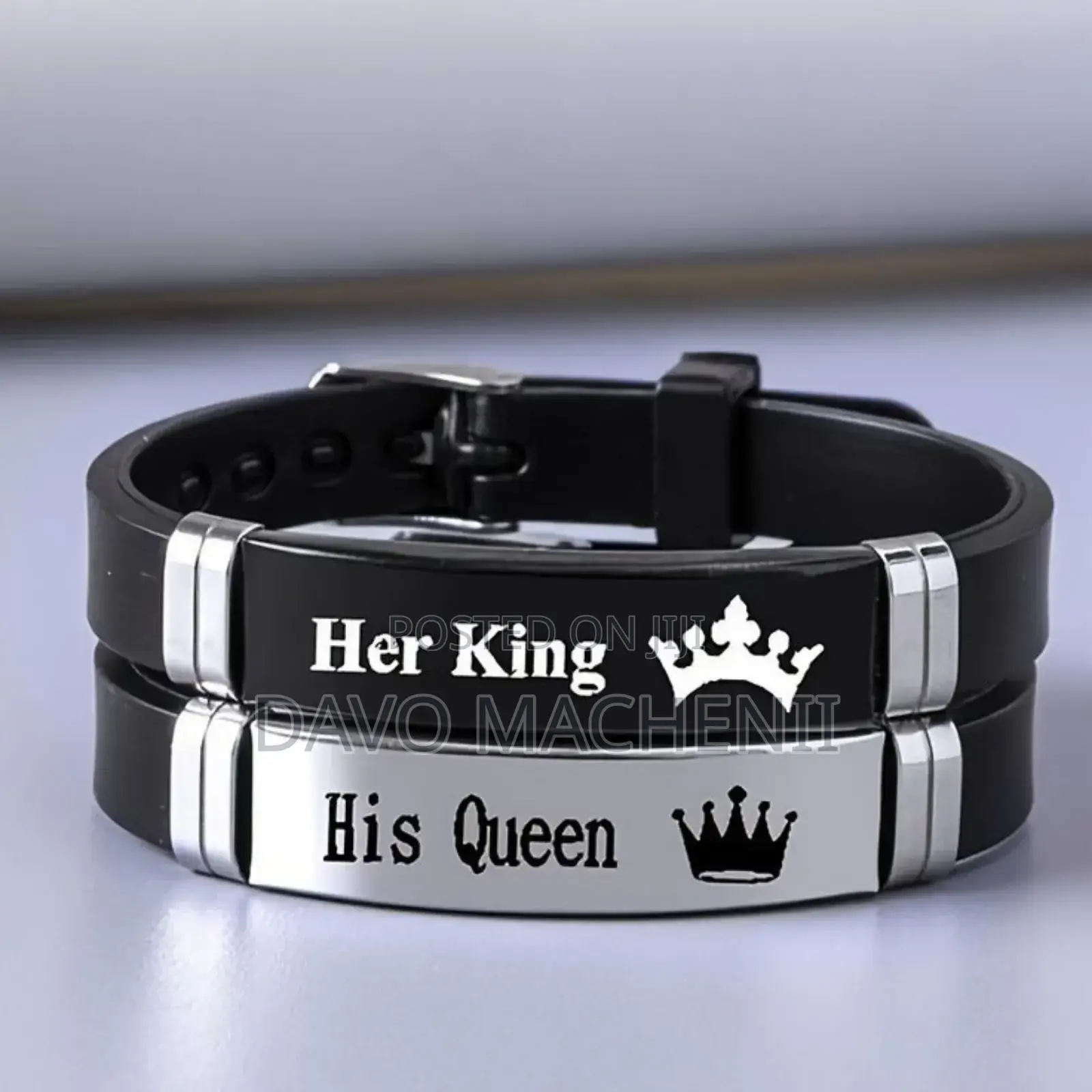 Her King and His Queen Couples Bracelets
