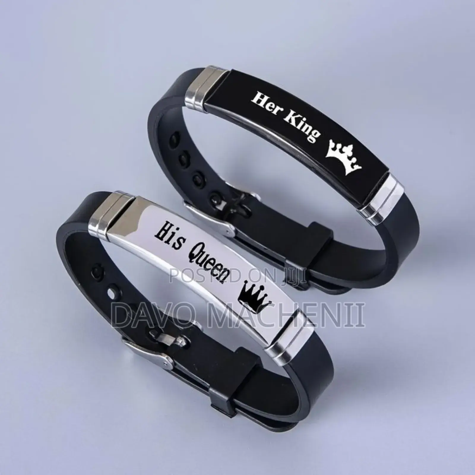 Her King and His Queen Couples Bracelets