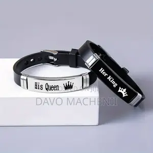 Her King and His Queen Couples Bracelets