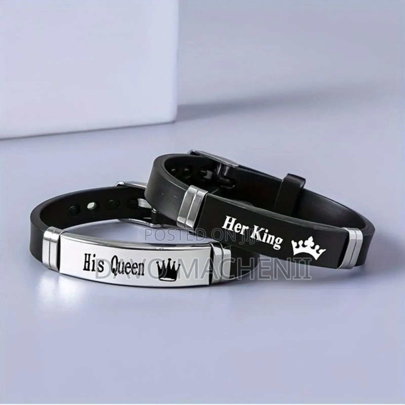 Her King and His Queen Couples Bracelets