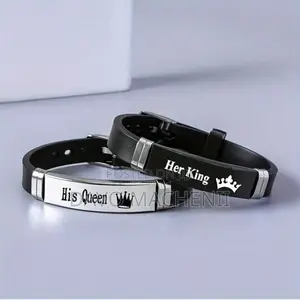 Her King and His Queen Couples Bracelets