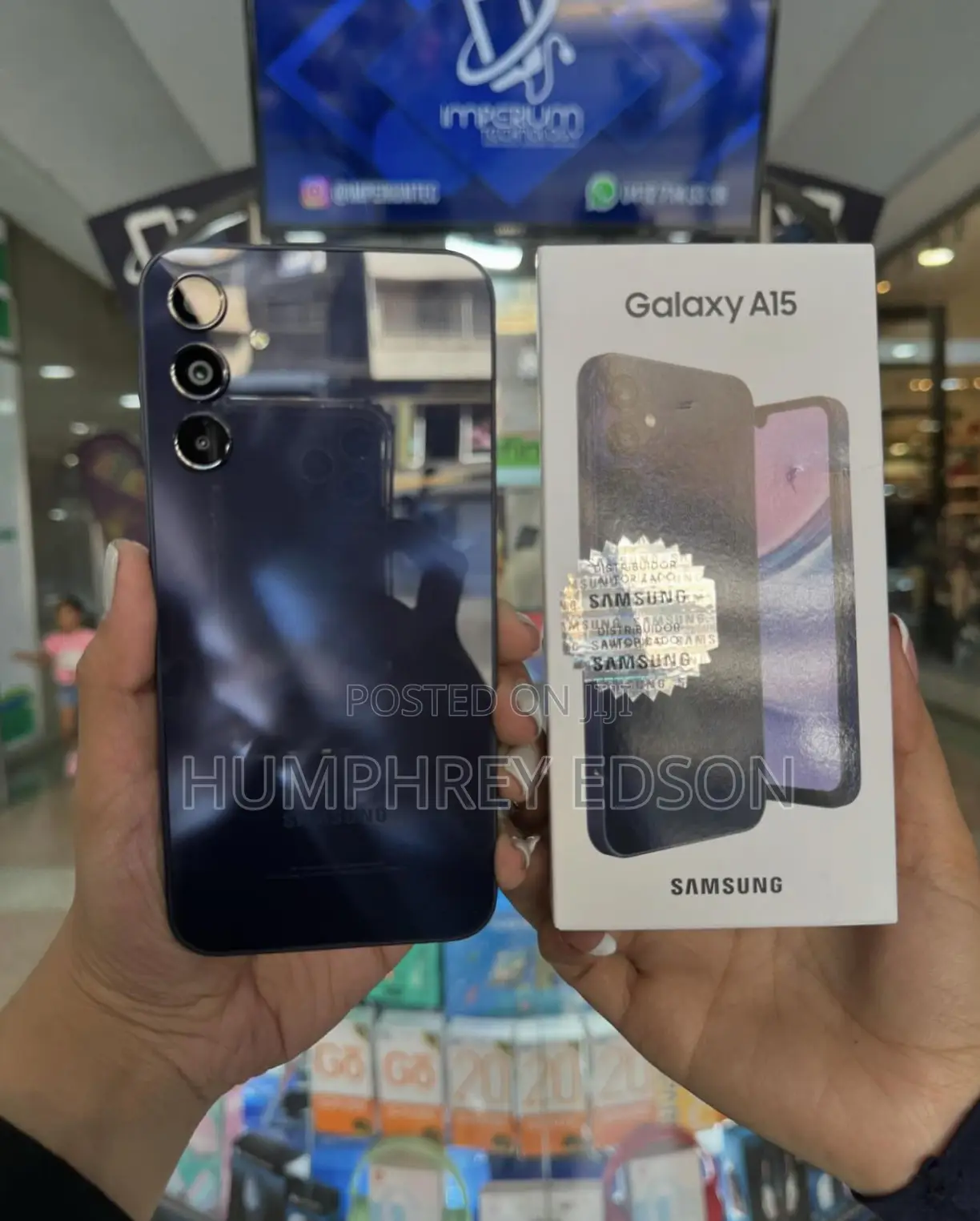 New Samsung Galaxy A15 128 GB Black