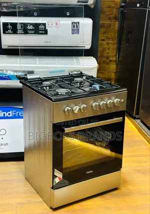 Haier Cooker 4 Gas Burners+ Electric Oven60x60cm