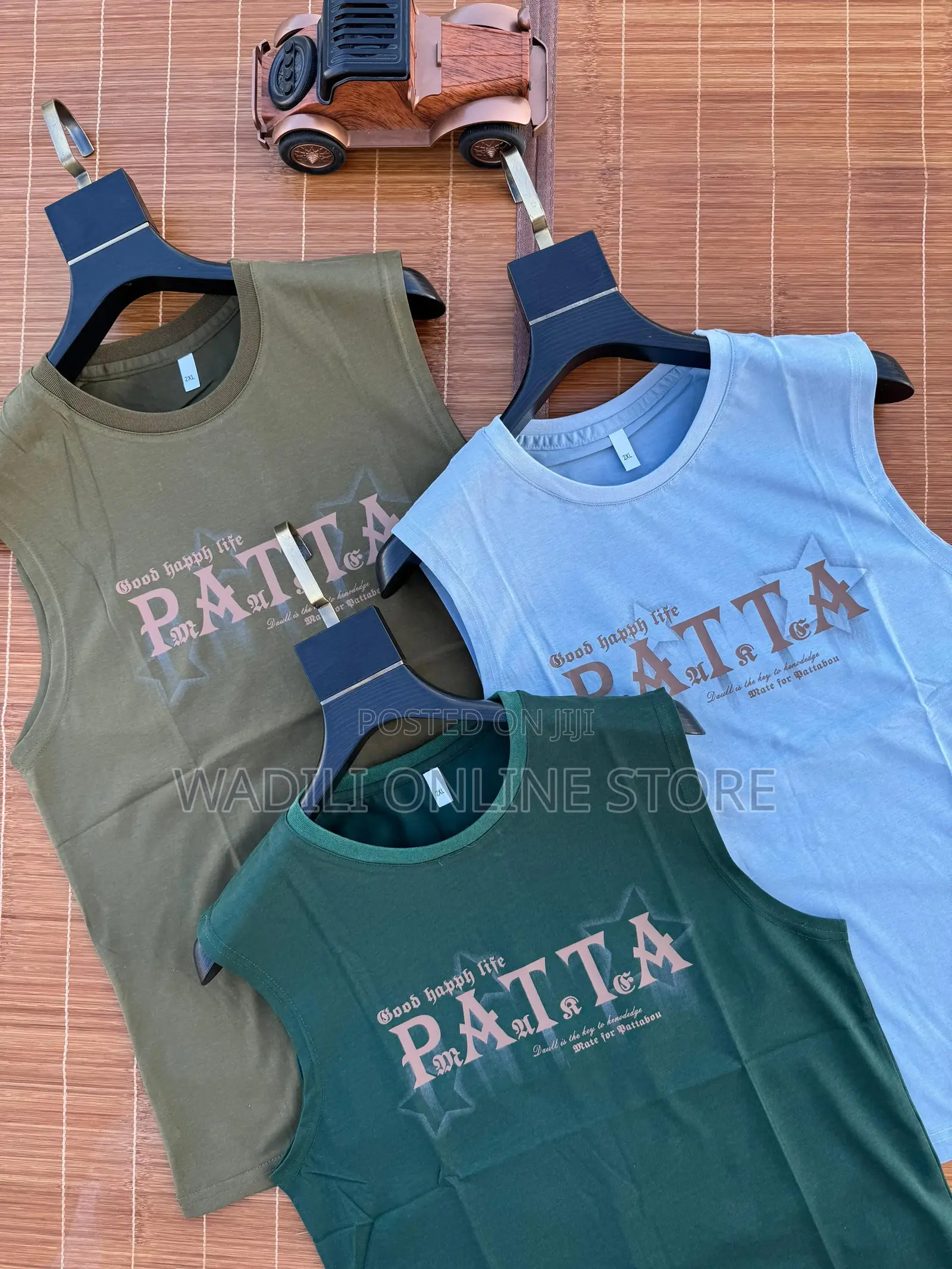 Vest Tshirts Available