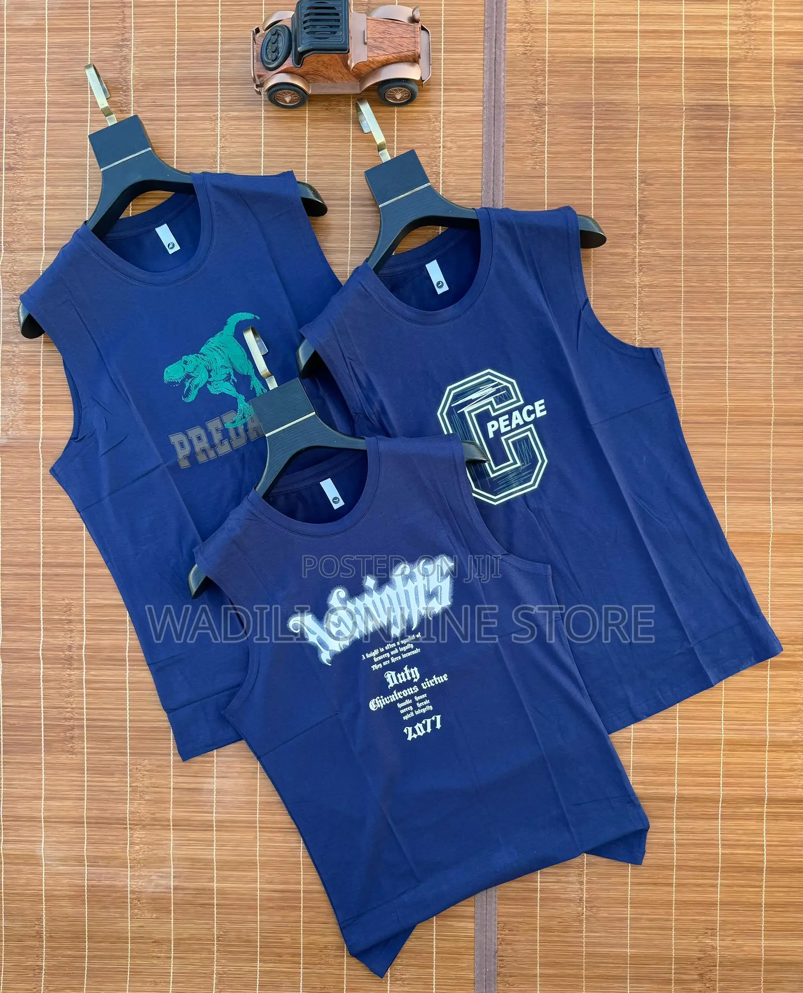 Vest Tshirts Available