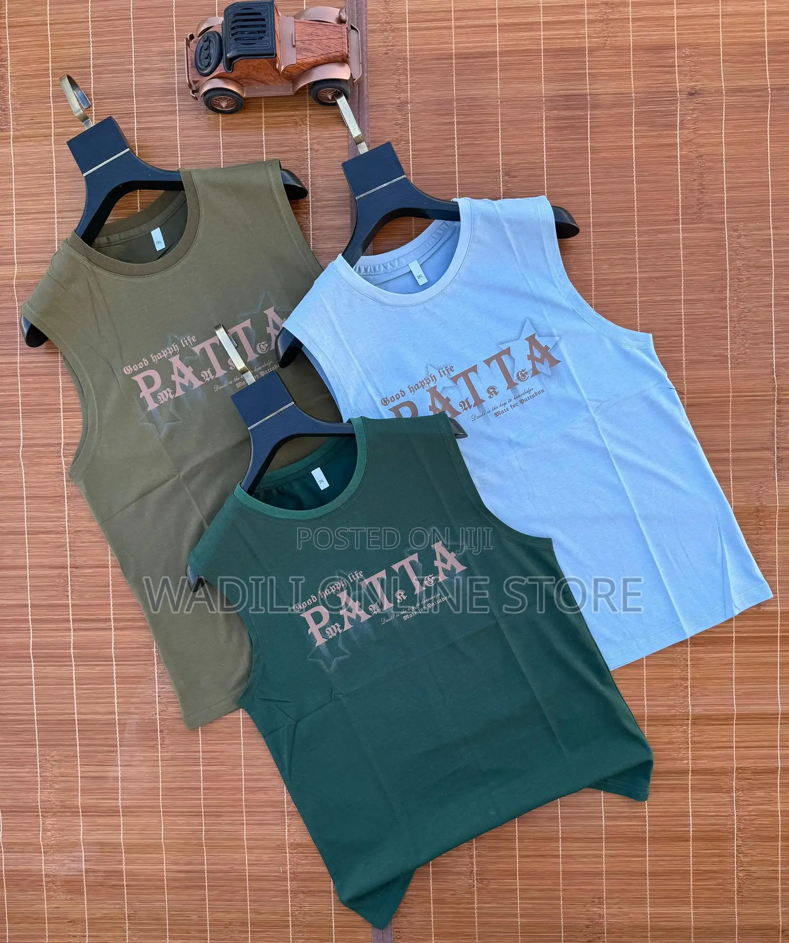 Vest Tshirts Available