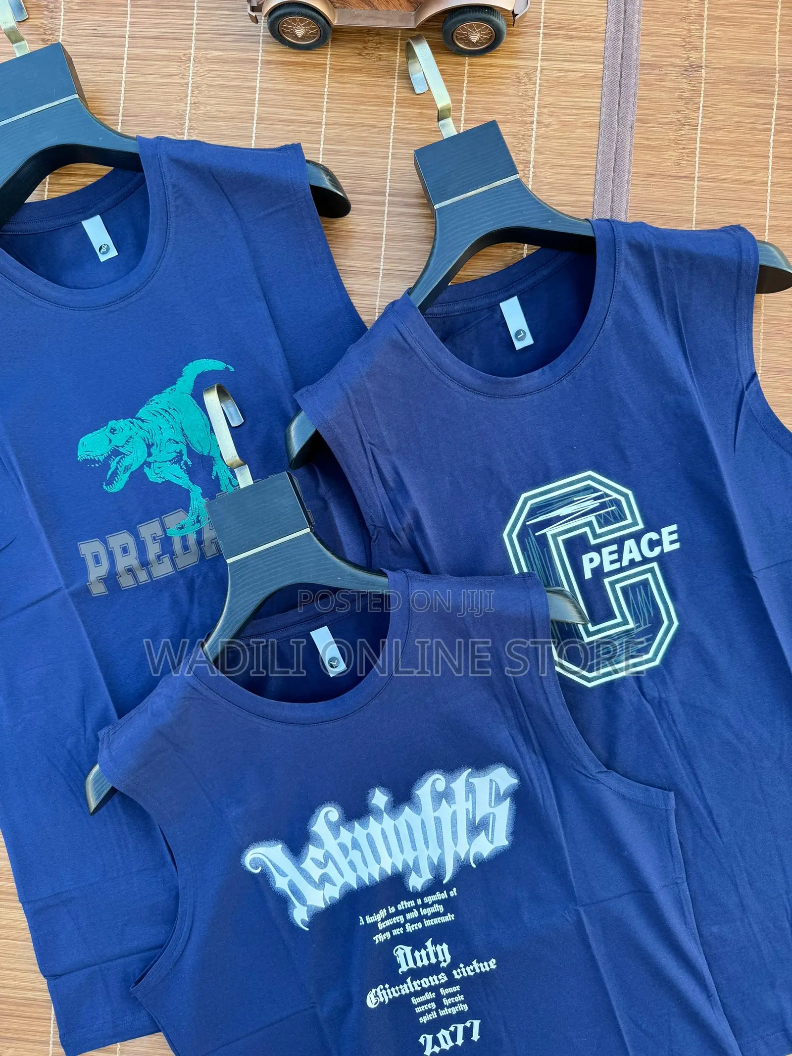 Vest Tshirts Available