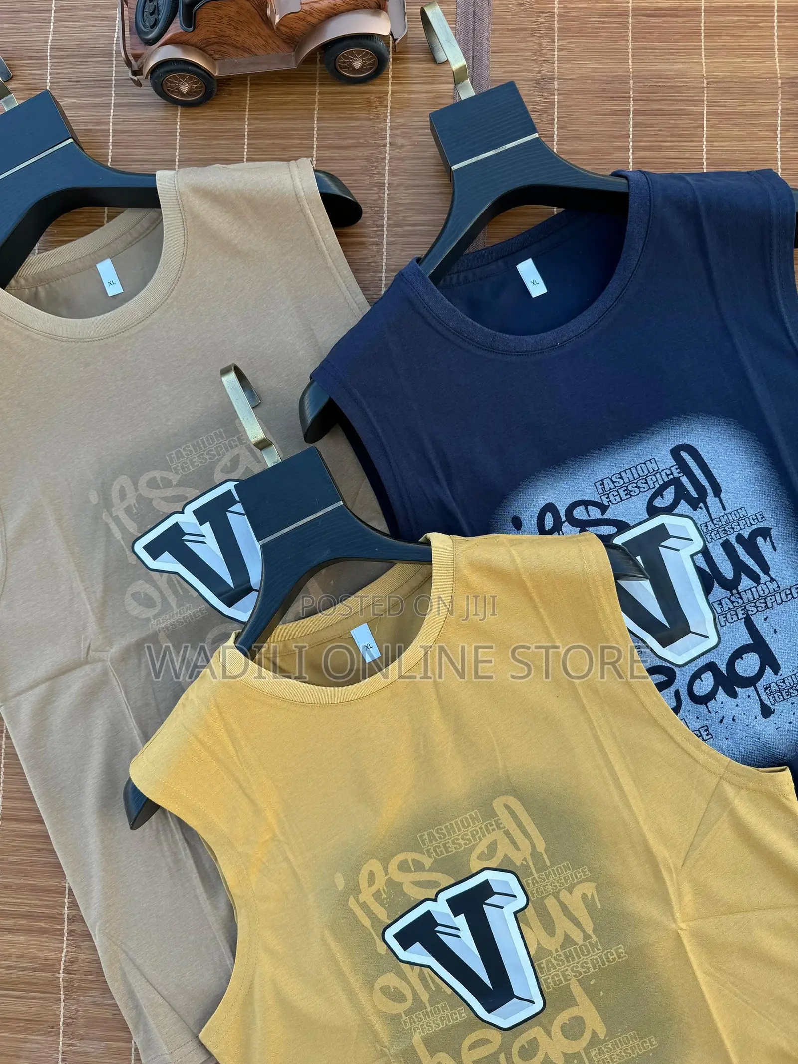 Vest Tshirts Available