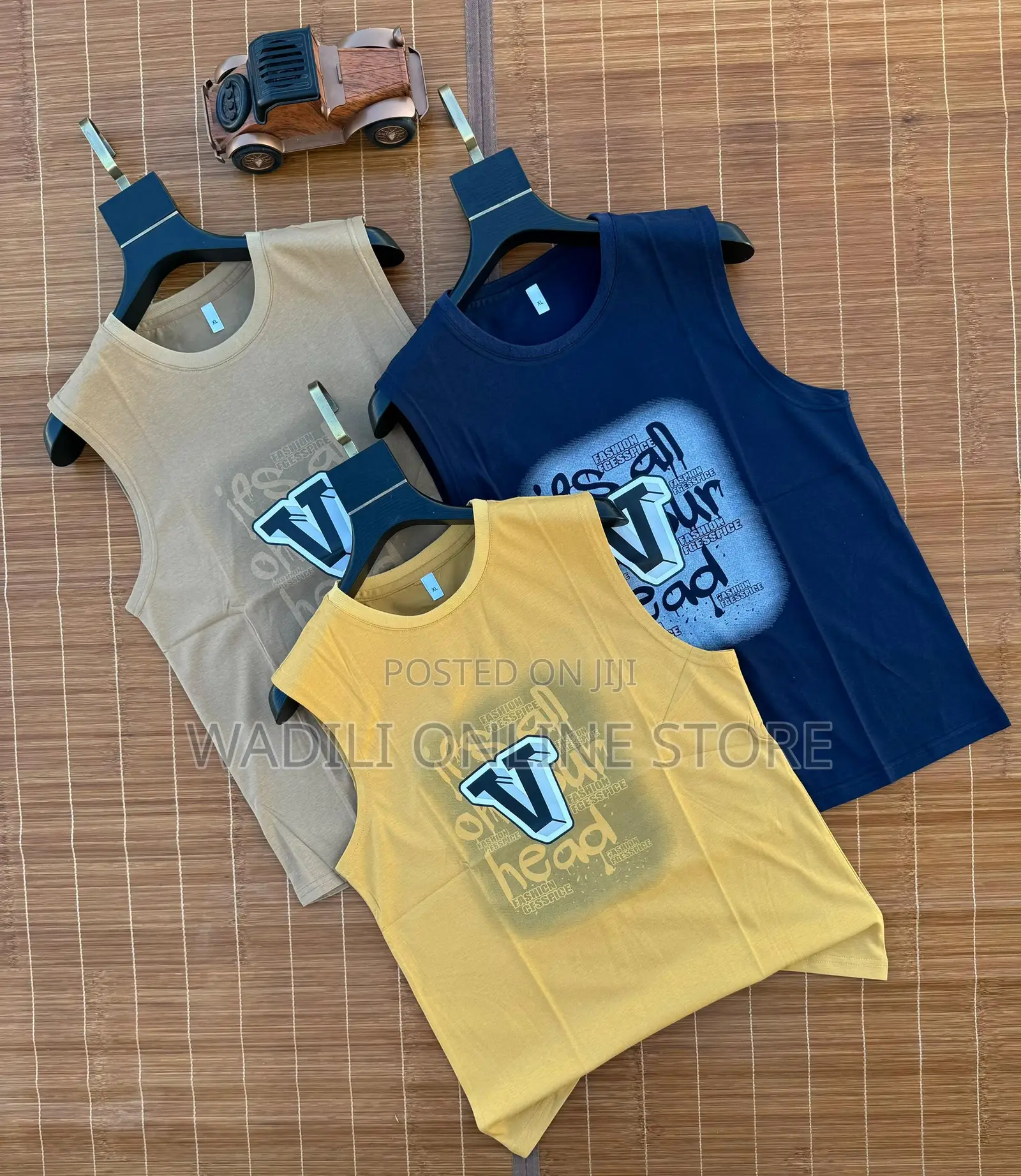 Vest Tshirts Available