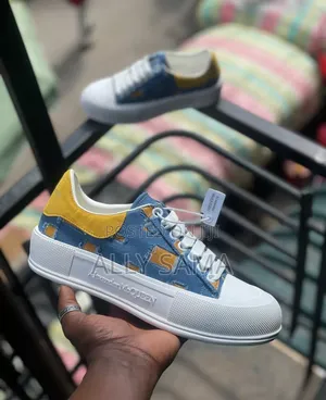 Alexander Mens Sneakers Material Jeans Original