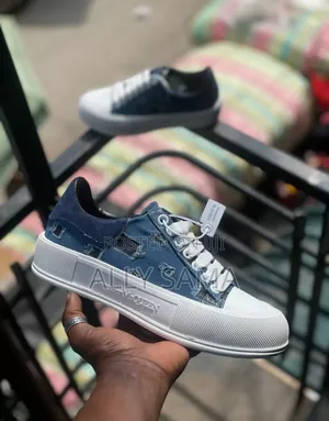 Alexander Mens Sneakers Material Jeans Original