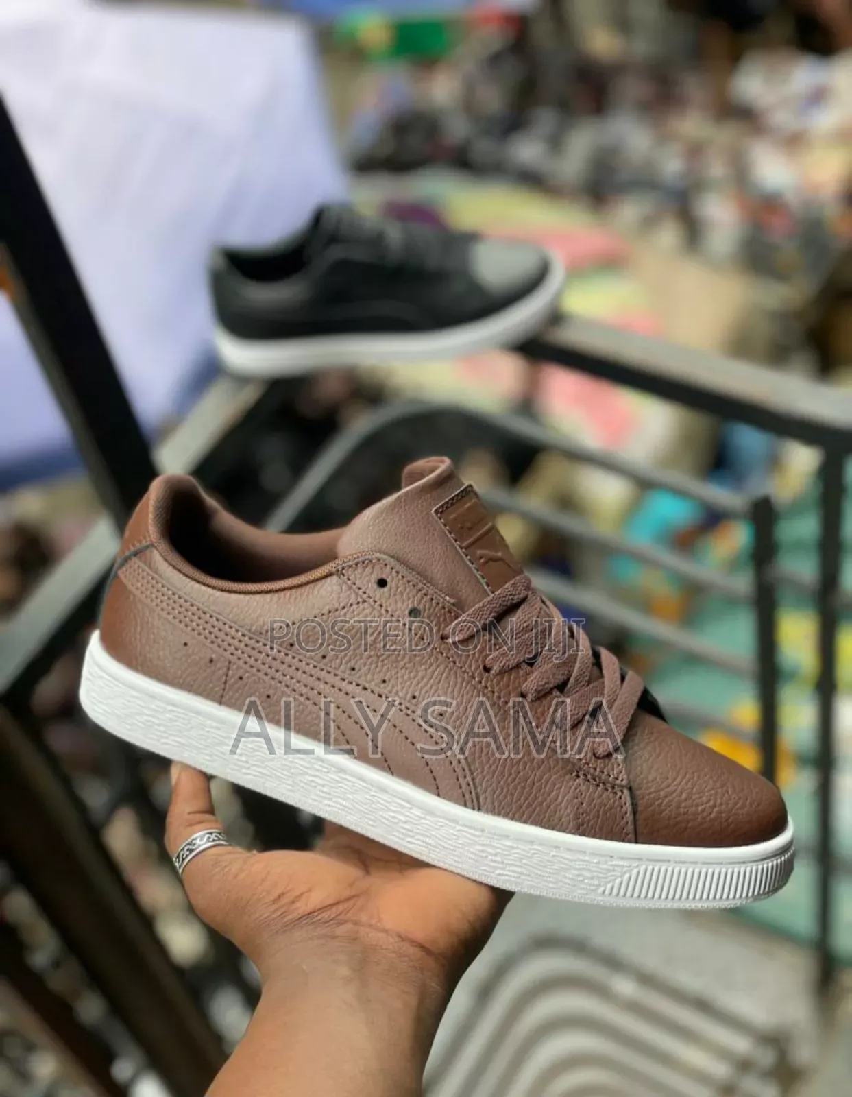 Mens Sneakers PUMA Material Leather