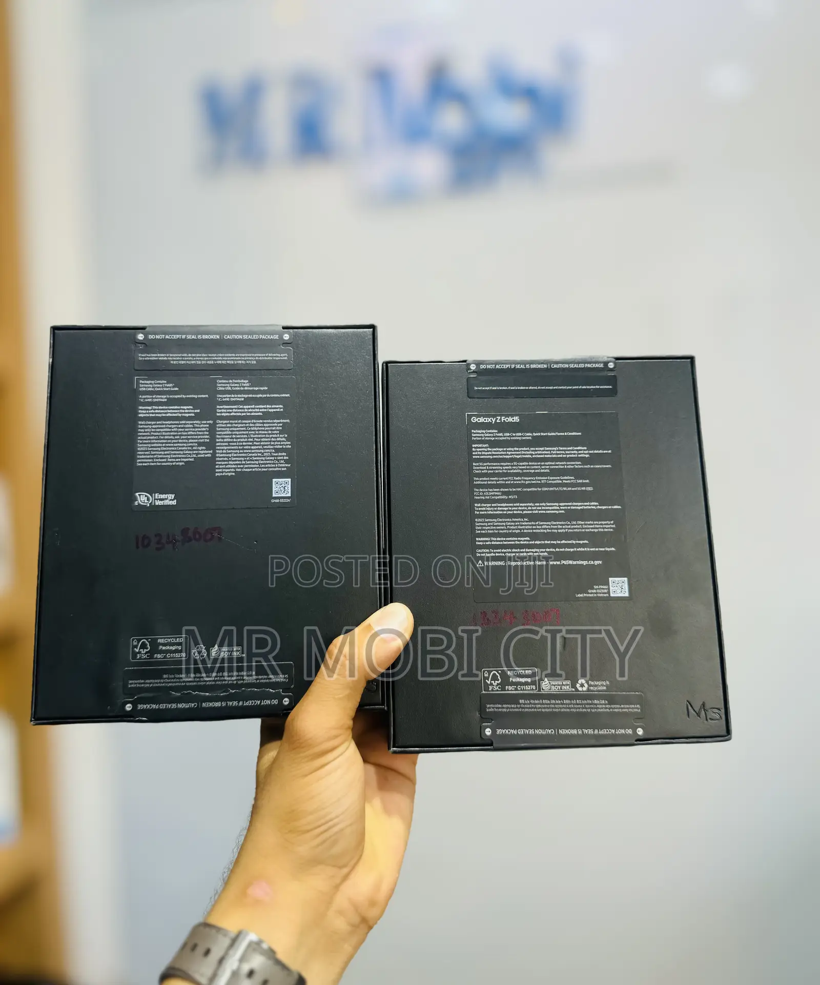 New Samsung Galaxy Z Fold 5 256 GB Black