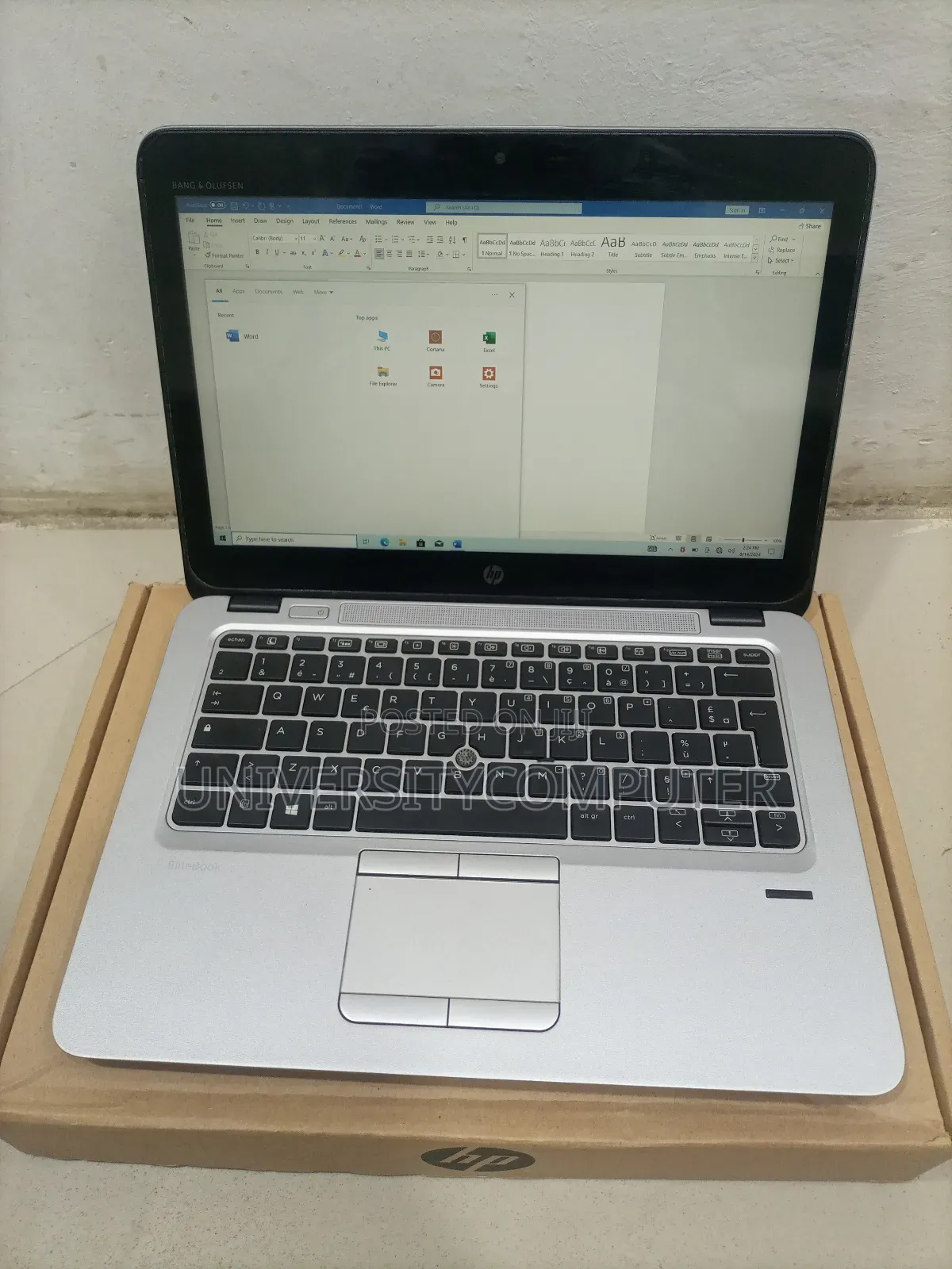 Laptop HP EliteBook 820 G3 8GB Intel Core I5 SSD 256GB