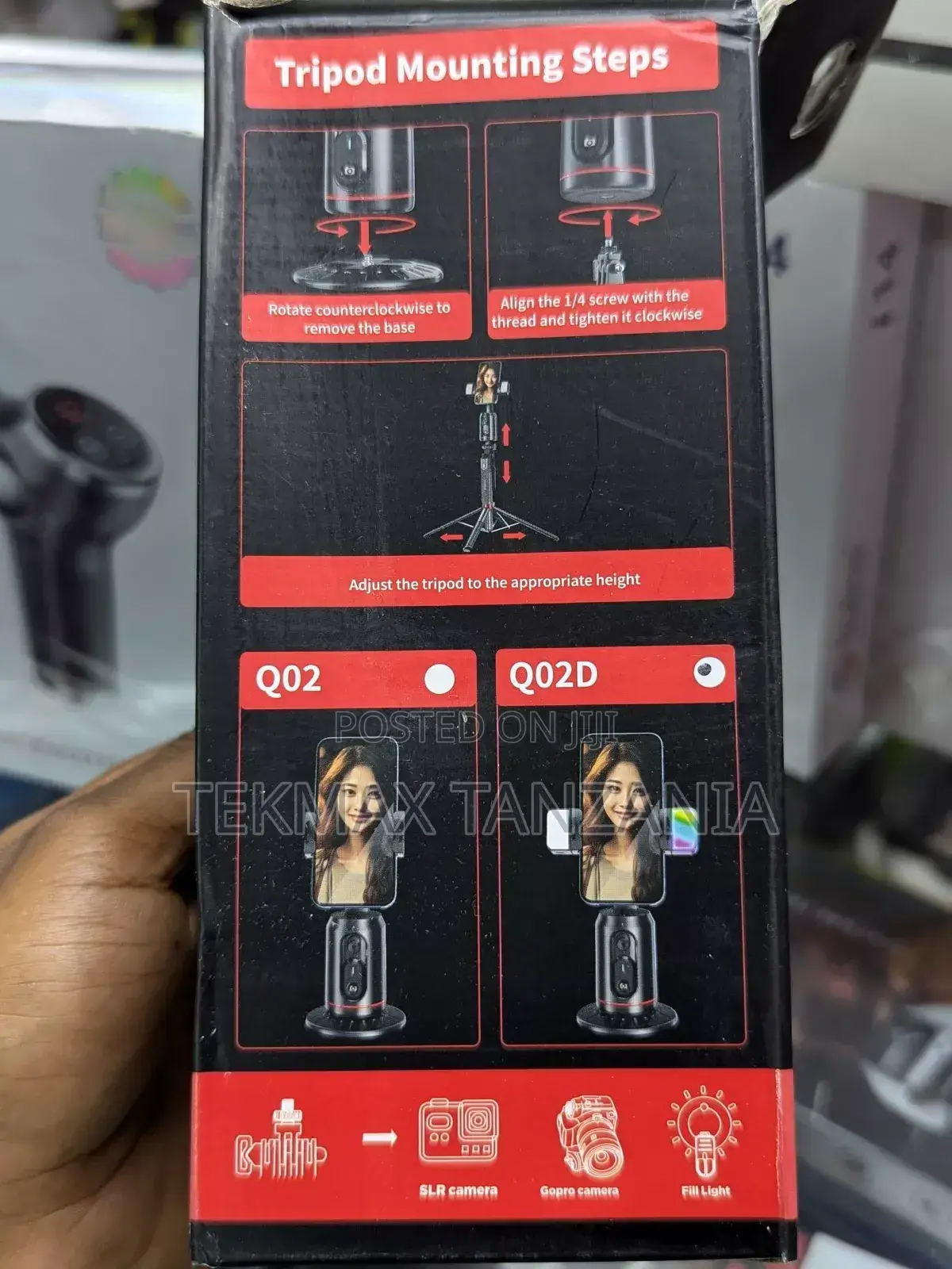Face Detection Selfie Tripod With Gimbal Stablelizer Q02