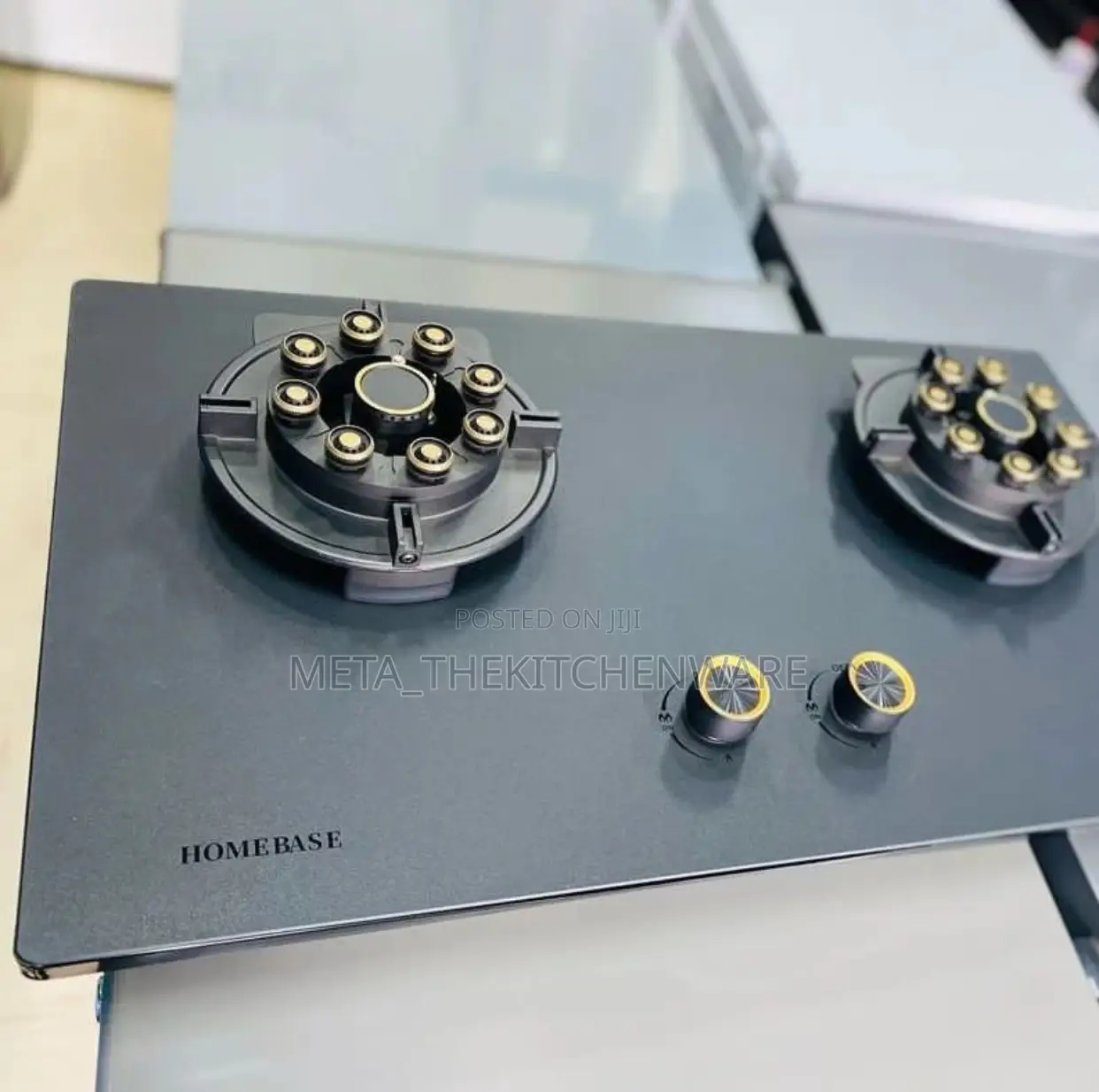 Homebase Table Cooker Built in 2 Gas Hob