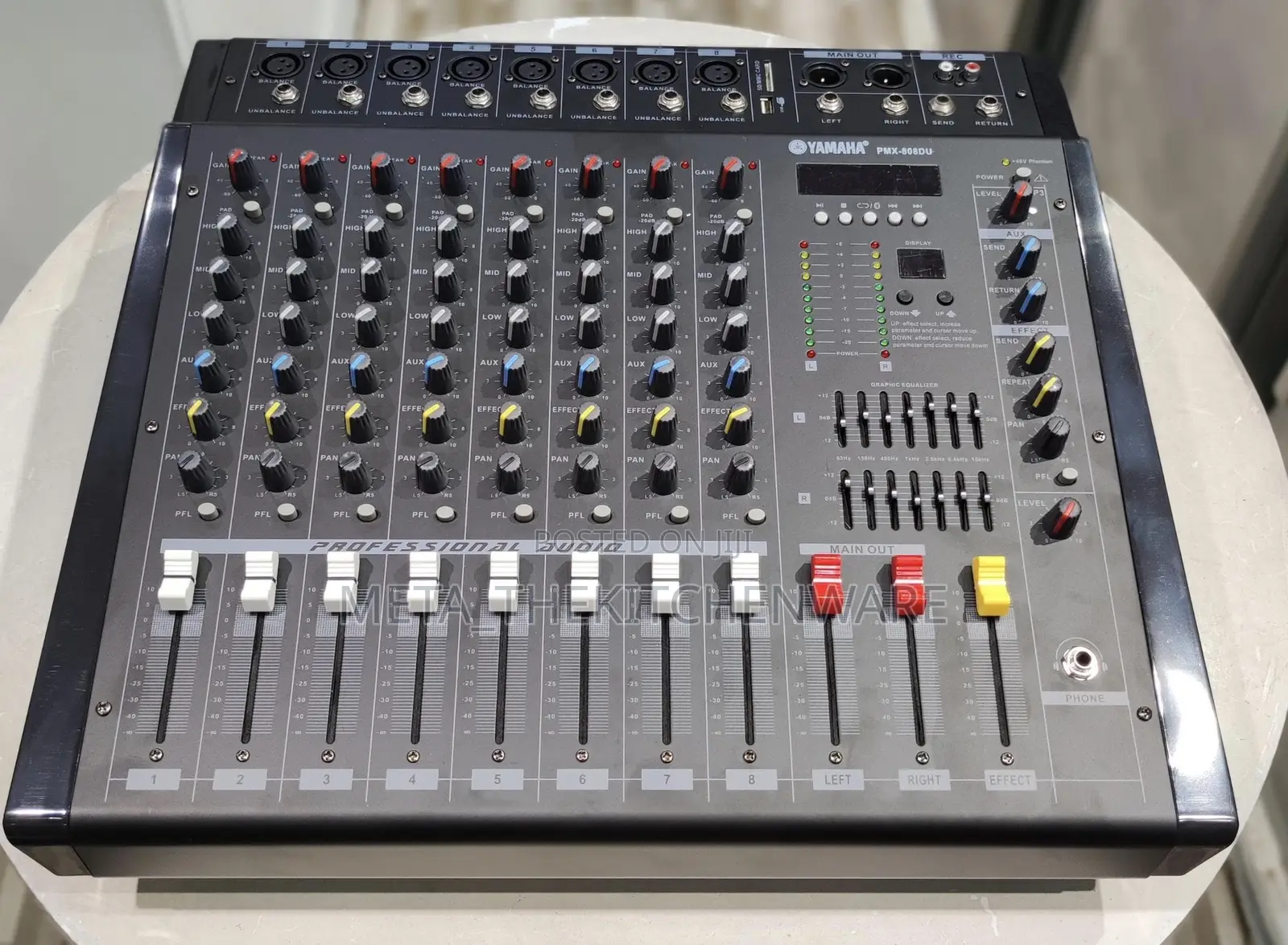 Yamaha Power Mixer (Pmx-808du) 8channel