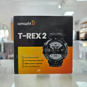 Amazfit Trex2 Heavy Duty Smart Watch Black Gold