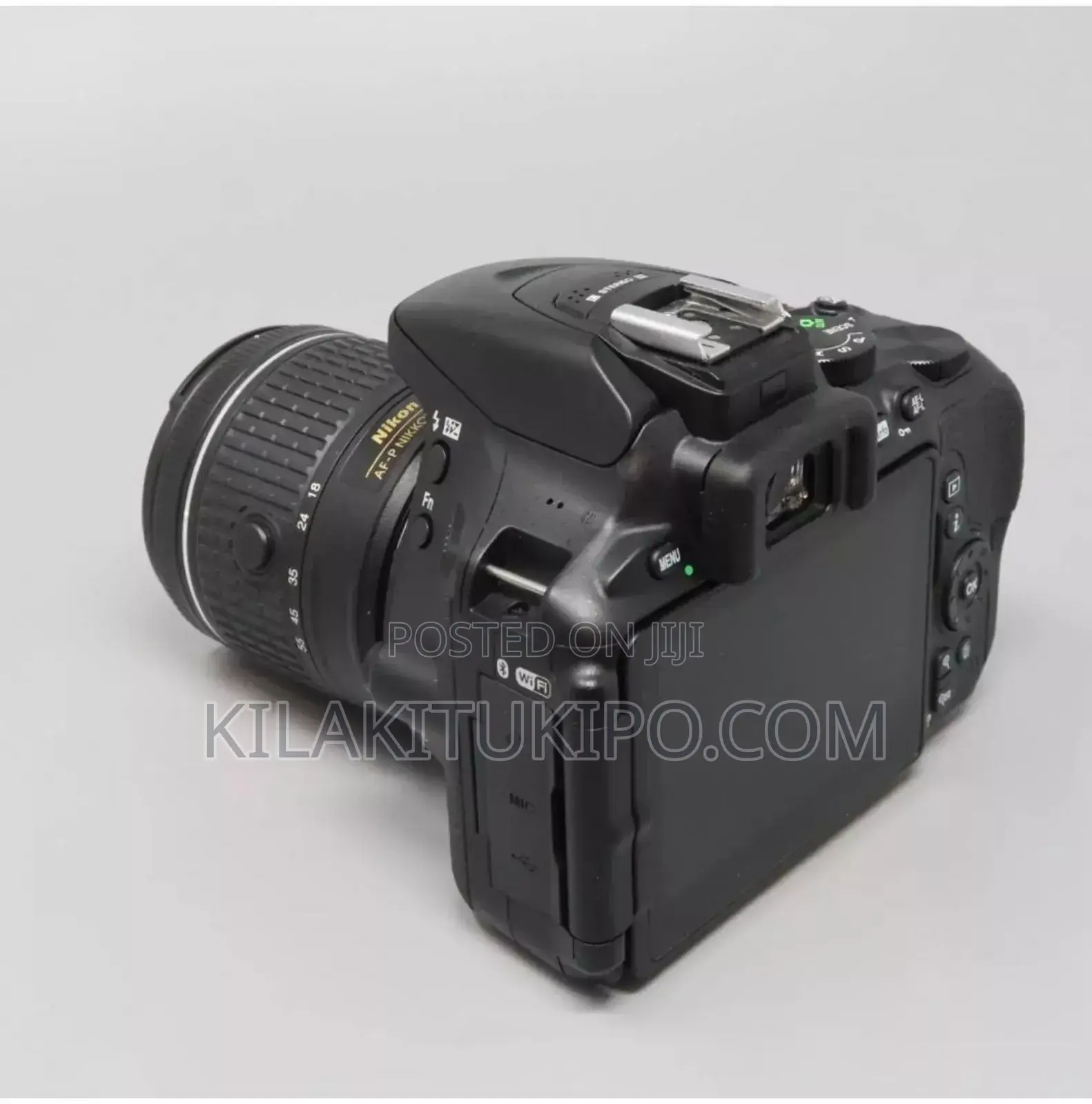 Nikon D5600 24.3MP Camera 
AF-P 18-55mm Dx VR Lens
