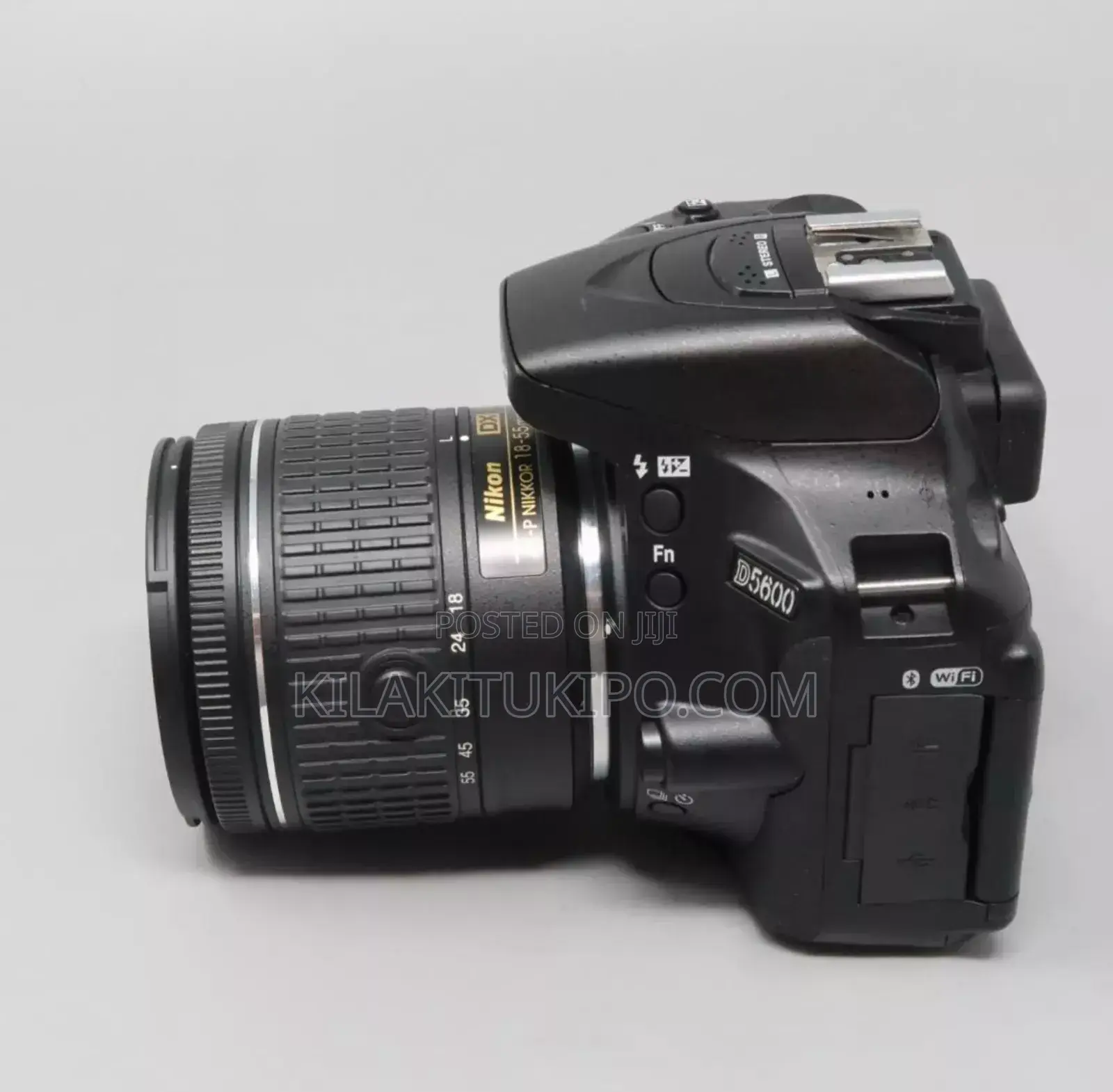 Nikon D5600 24.3MP Camera 
AF-P 18-55mm Dx VR Lens