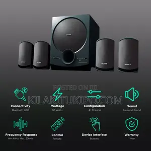 SONY Home Theater System Sa-D40
