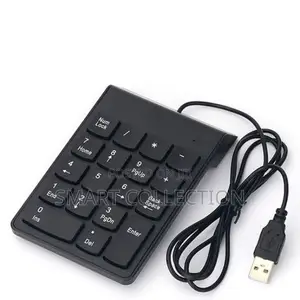 Mini USB 18 Keys High Speed Super Slim Numeric Keypad
