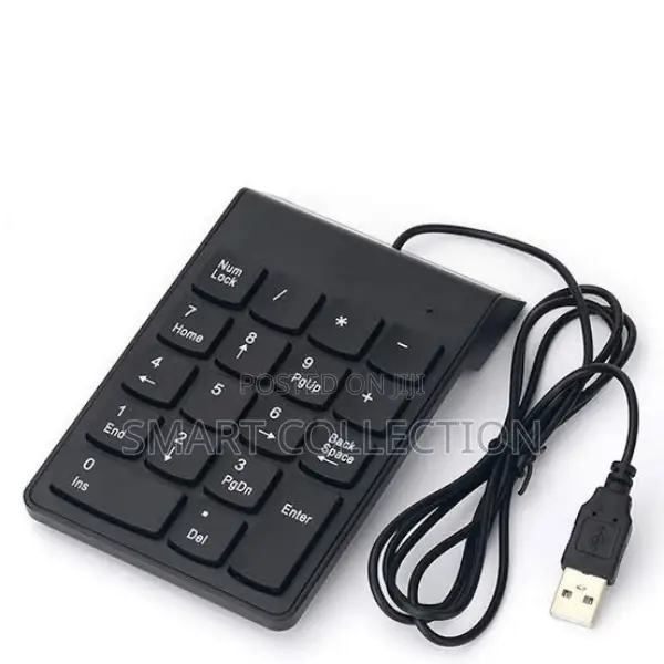 Mini USB 18 Keys High Speed Super Slim Numeric Keypad