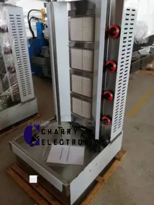 Photo - High Quality Gas SHAWARMA Grill Mashine 4 Plates Burner