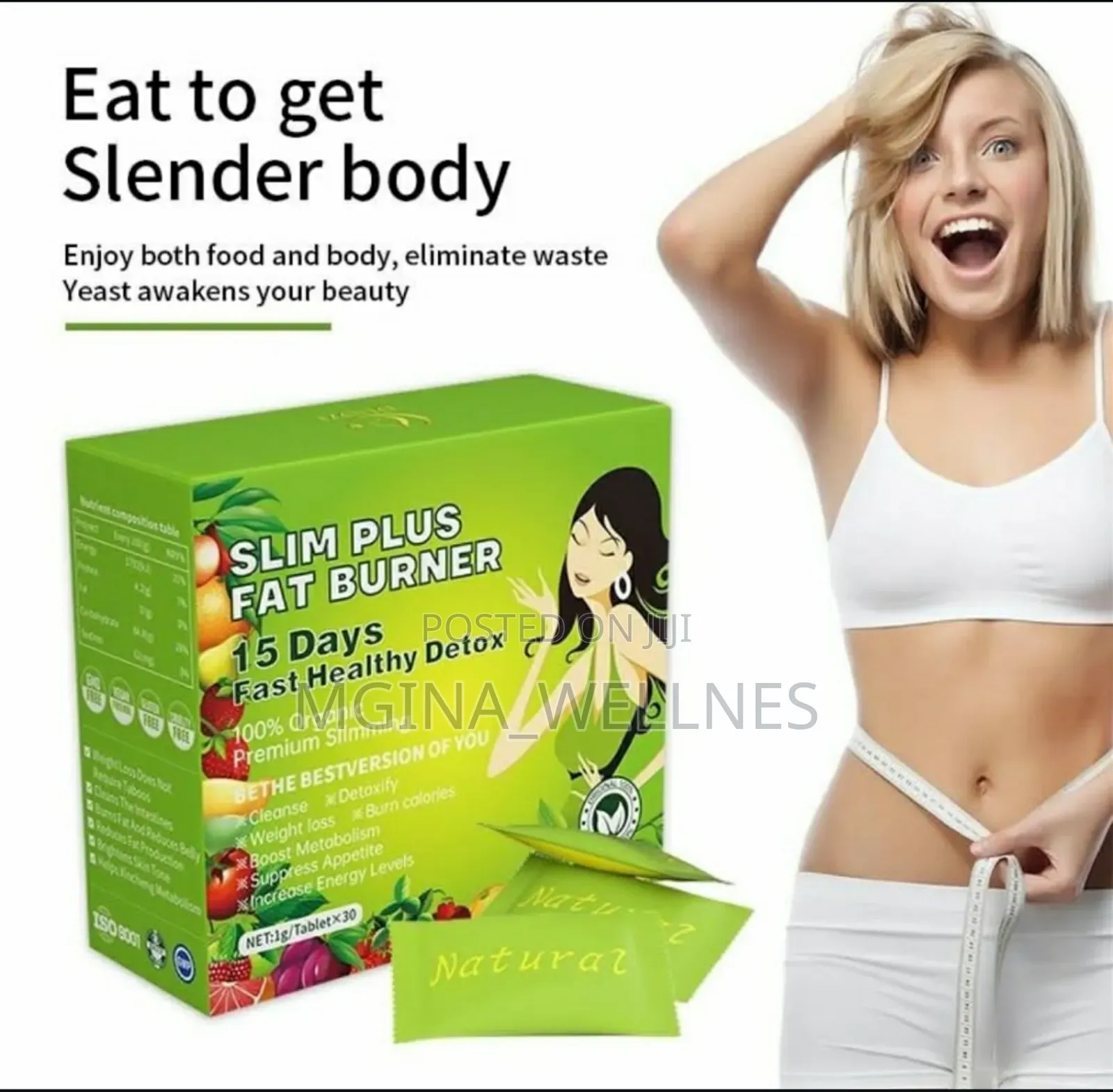 Fast Slim PLUS Fat Burner (Punguza Uzito Ndani Ya Siku 15)