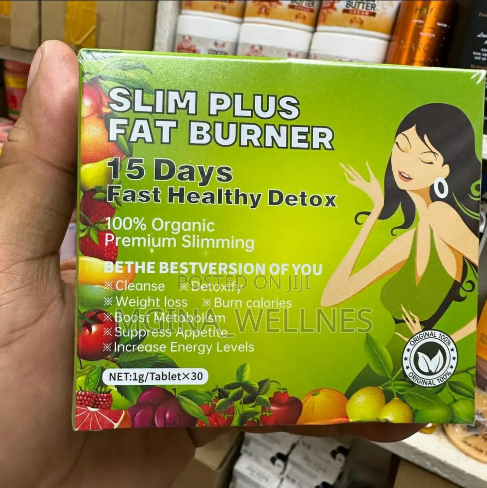Fast Slim PLUS Fat Burner (Punguza Uzito Ndani Ya Siku 15)