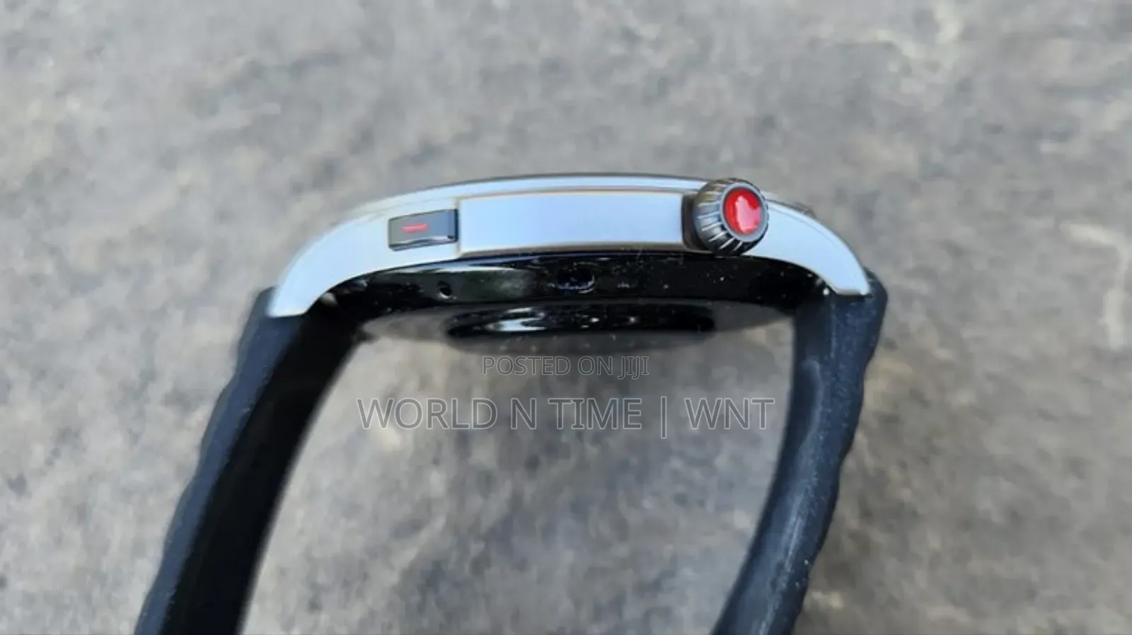 Amazfit GTR4 Smart Watch Silver Case Black Belt
