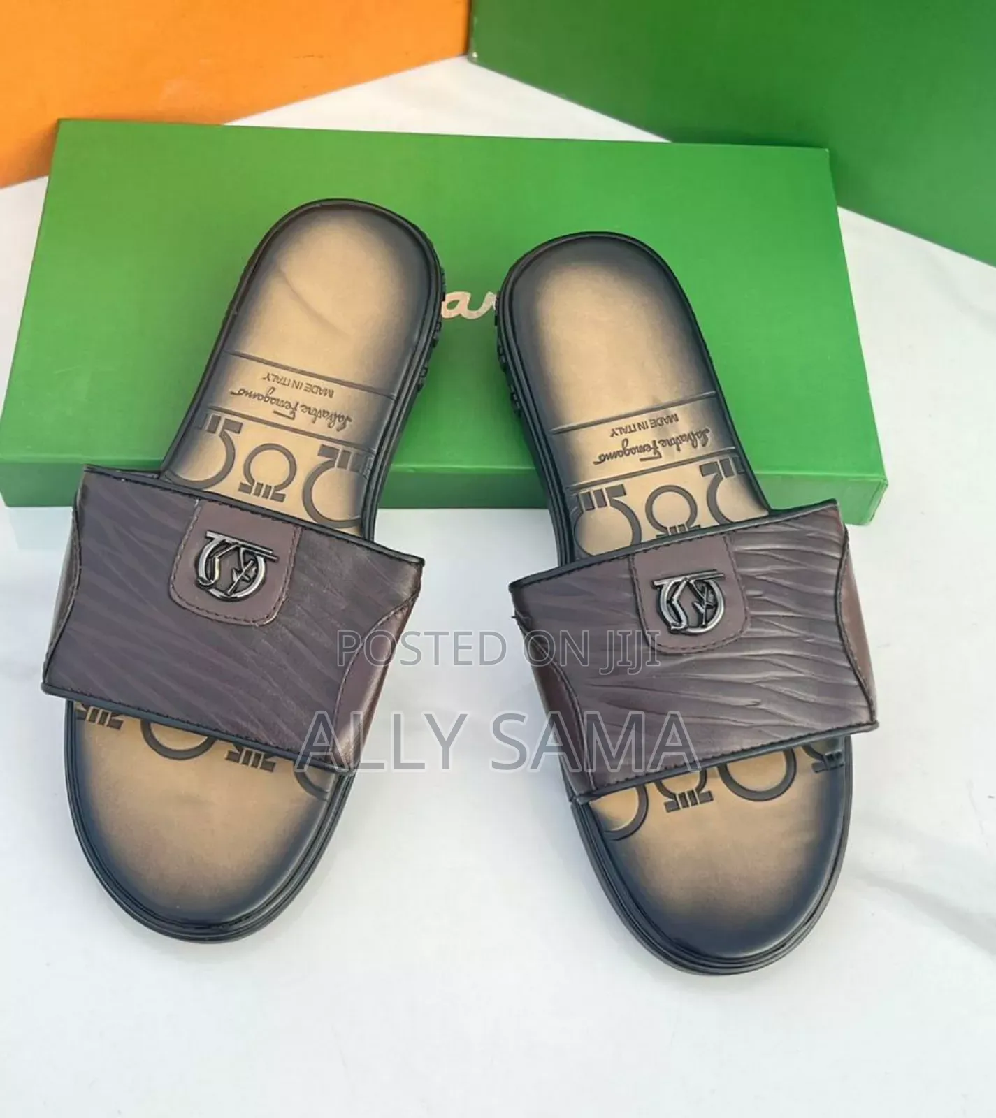 Open Shoea More Brand Material Leather Original