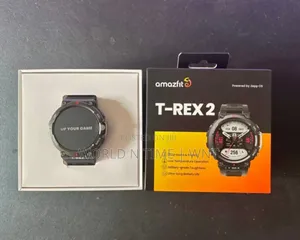 Amazfit Trex2 Heavy Duty Smart Watch Black Gold