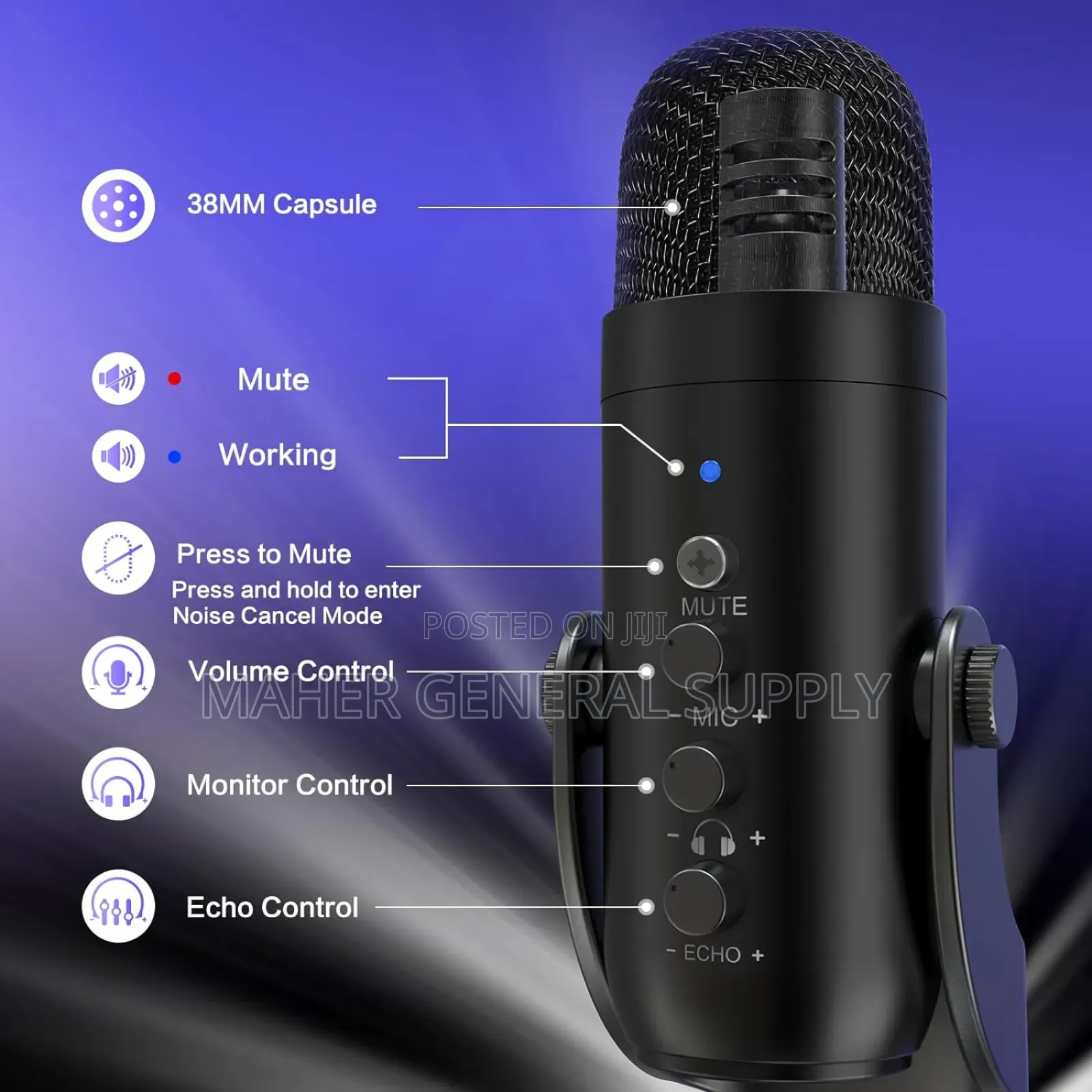 USB Microphone,Condenser