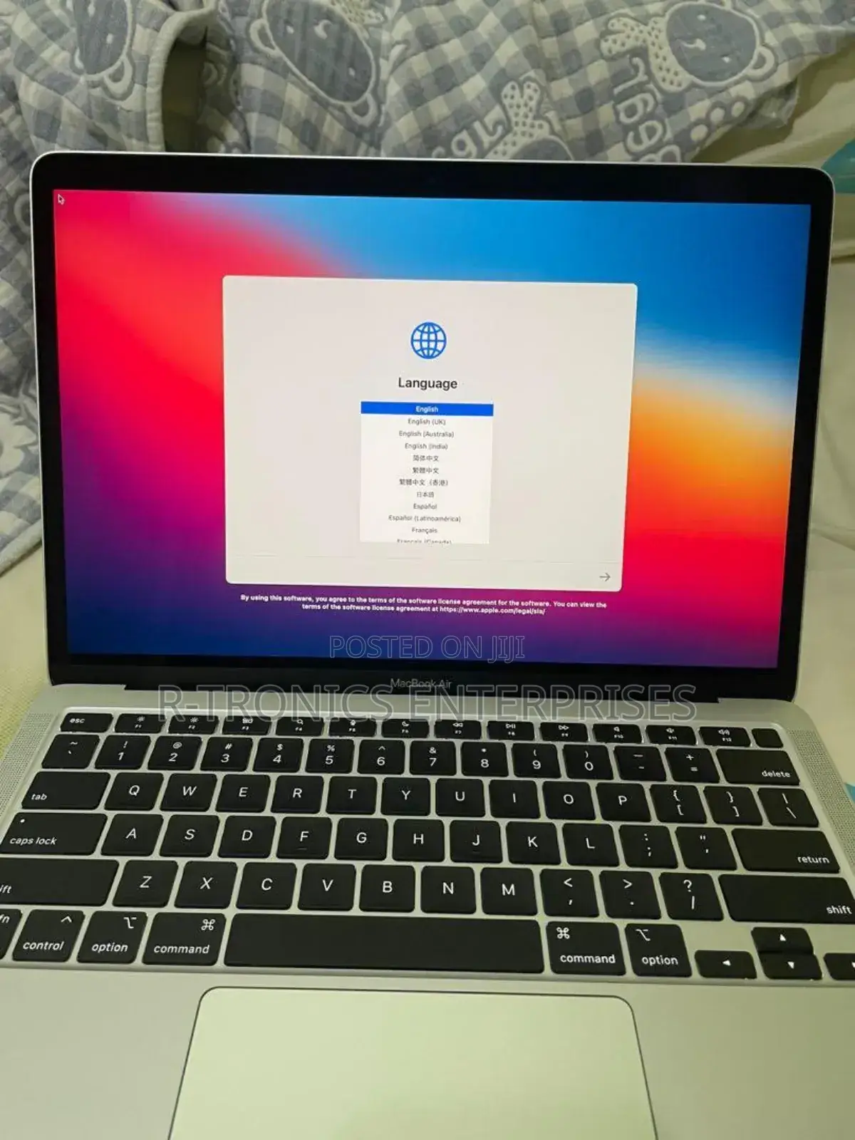 New Laptop Apple MacBook Air 2024 M3 13-inch 8GB Apple M3 SSD 512GB