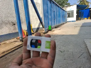 Industrial Heavy Weight Gates Motor Installation
