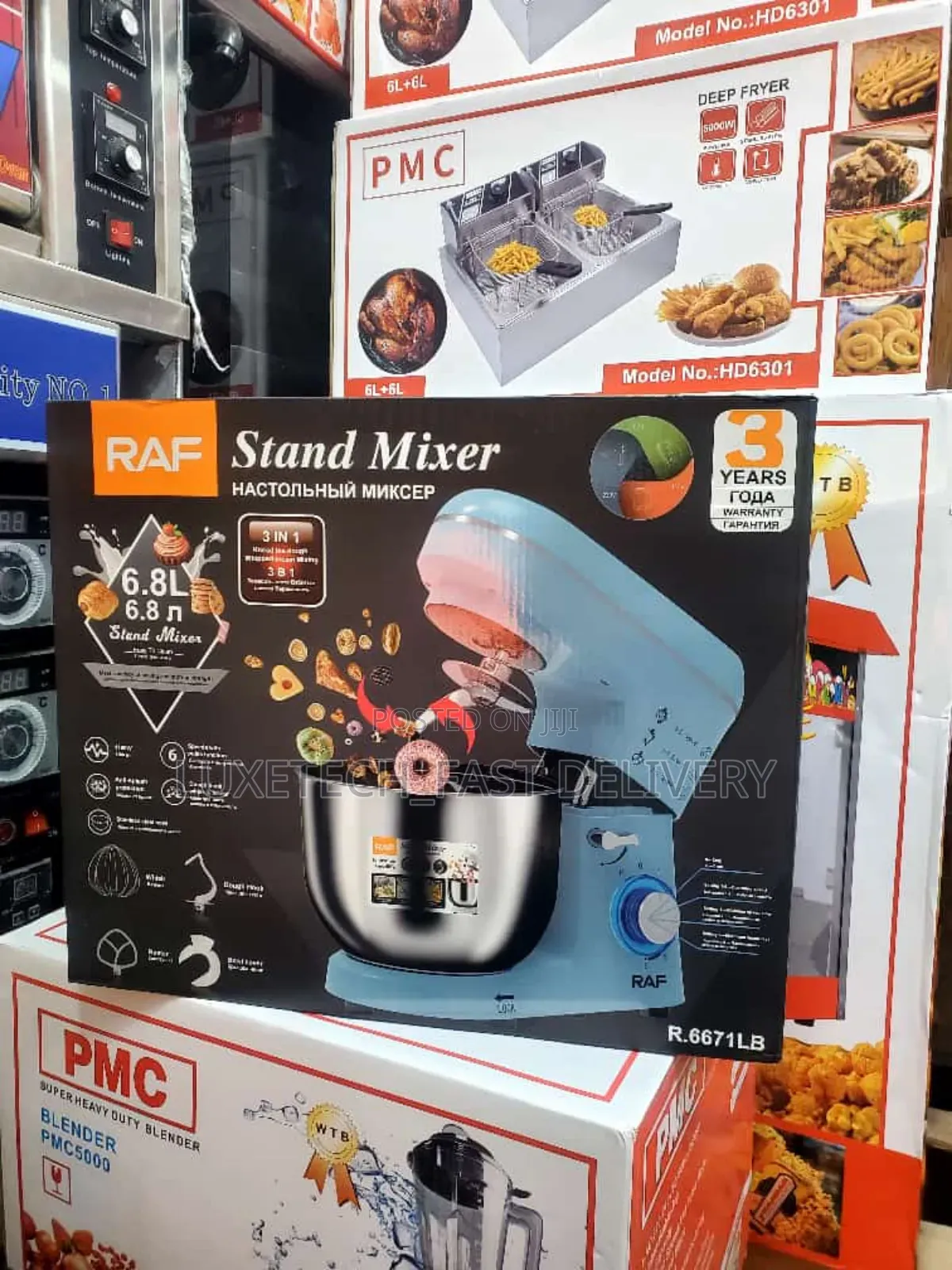 Raf Stand Mixer 6.8 Litres