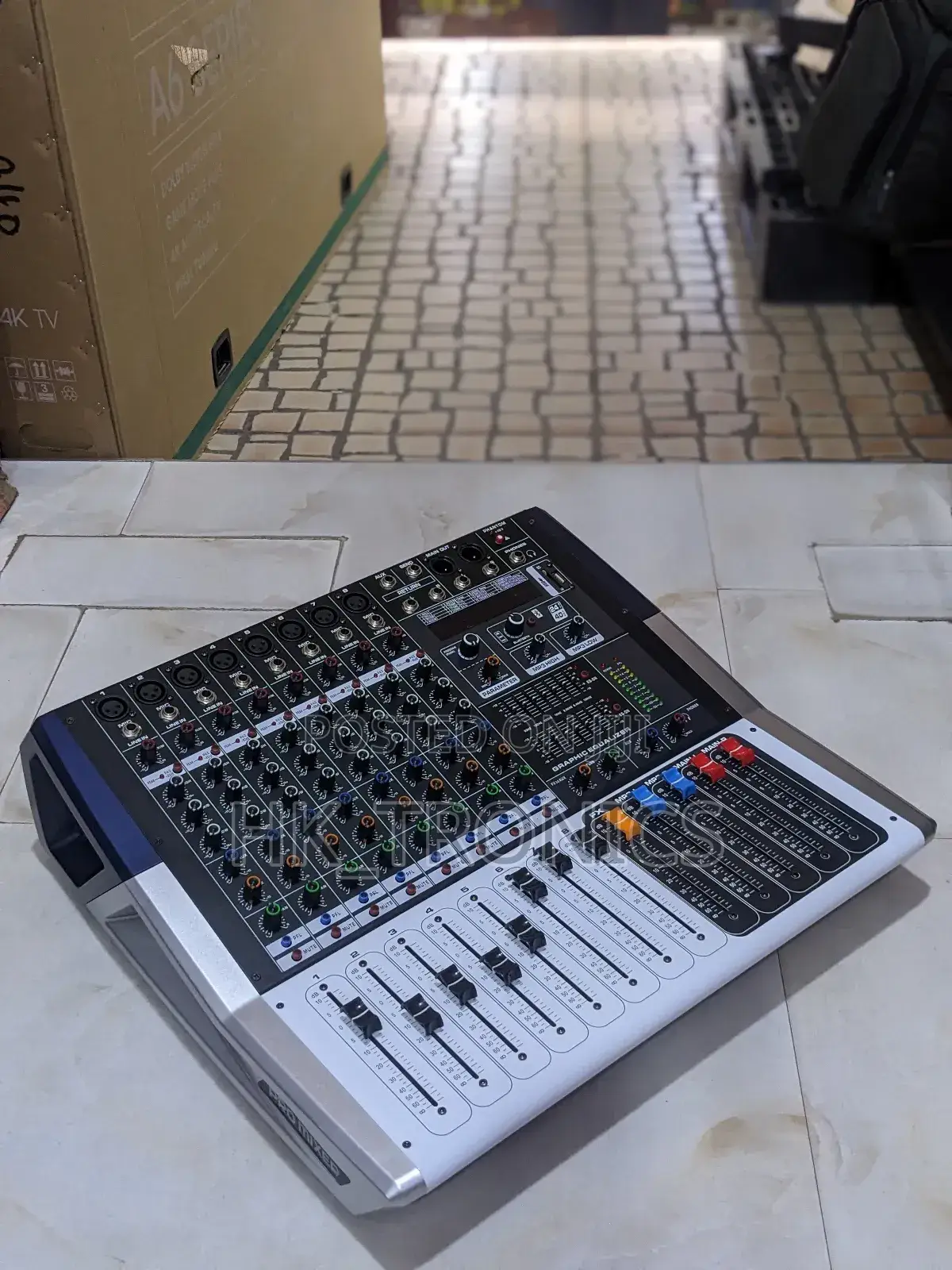 Acs Powerd Mixer 8way