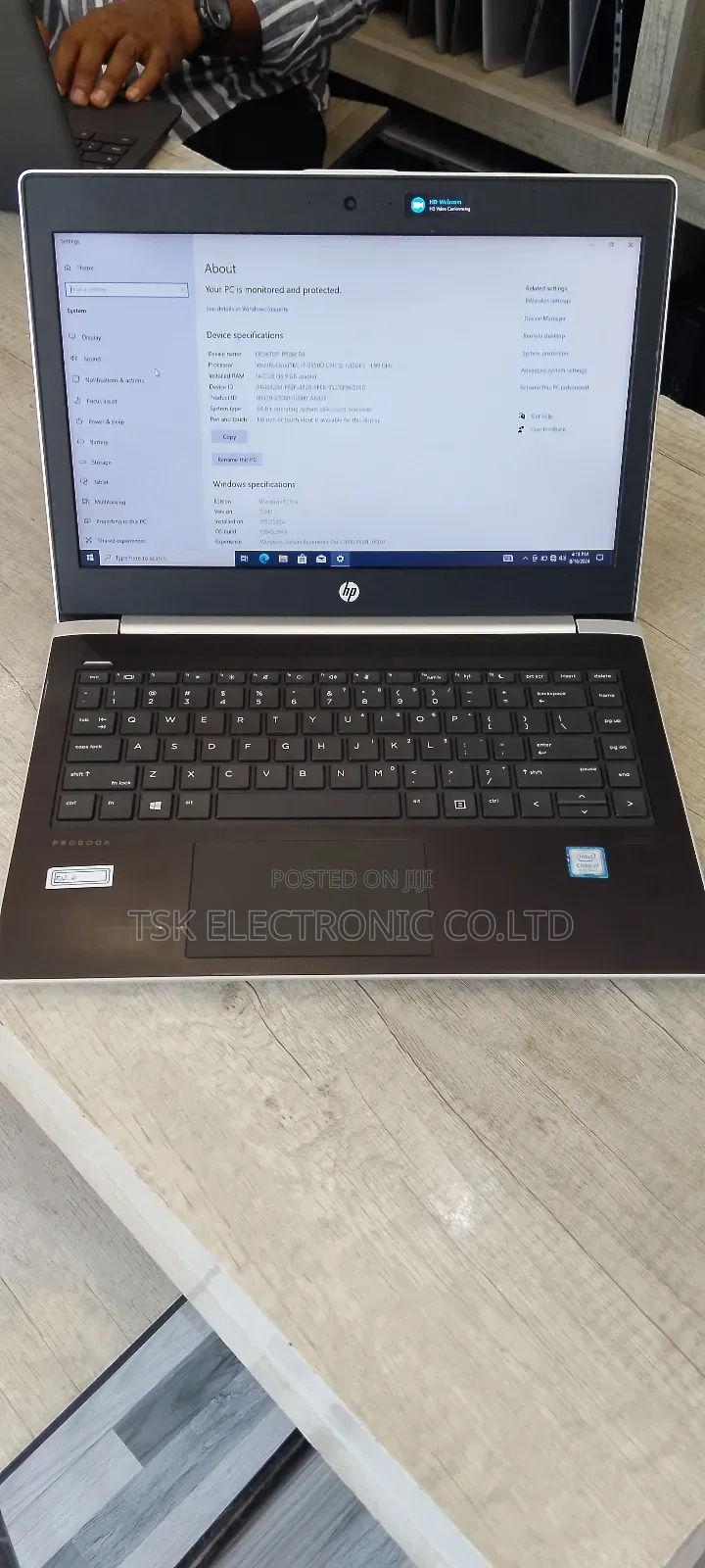 Laptop HP 430 G5 16GB Intel Core I7 SSD 256GB