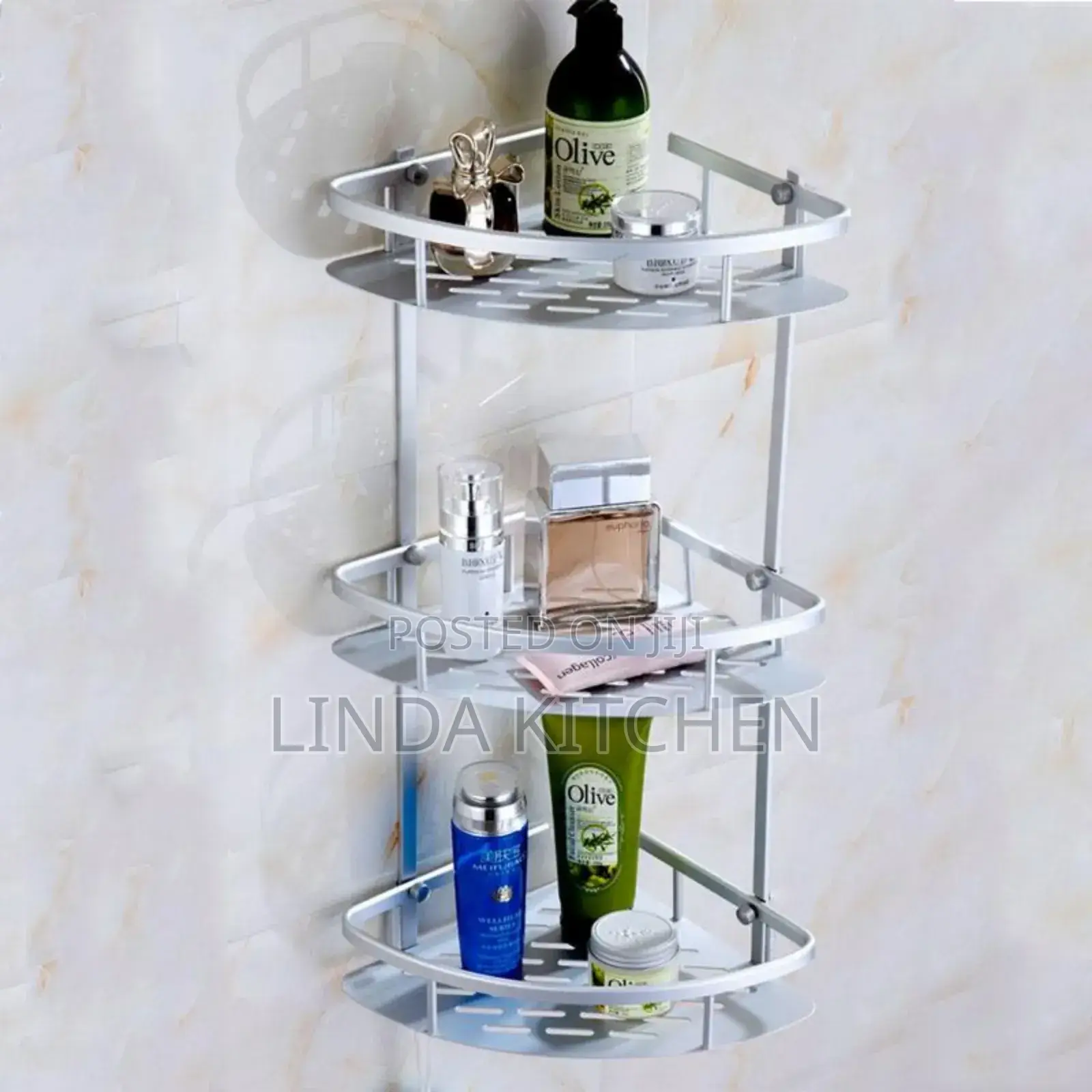 Tier Bathroom Shelf (Square And Triangle)