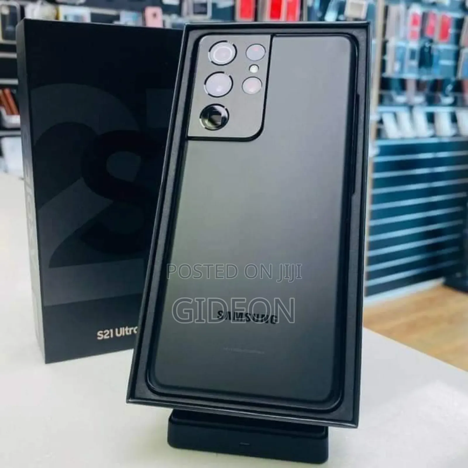 New Samsung Galaxy S21 Ultra 5G 256 GB Black