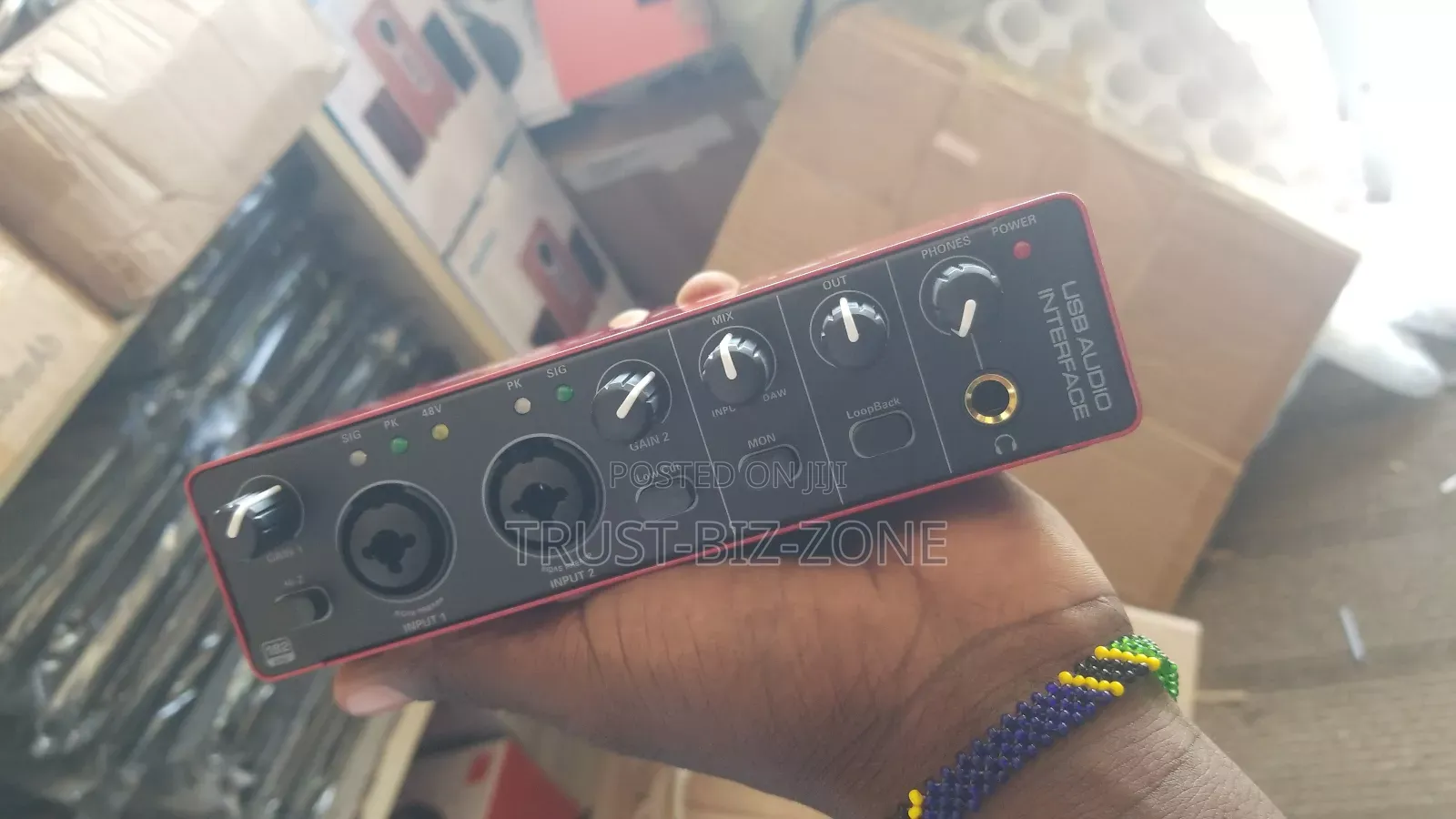 Professional Sound Card Depushung MD22