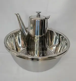 Stainless Steel Bowl And Jag