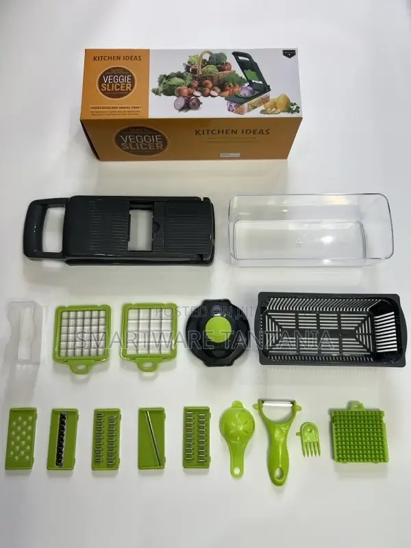 16 In 1 Vegetable Cutter 12 Blades, Bread Slicer, Cutter