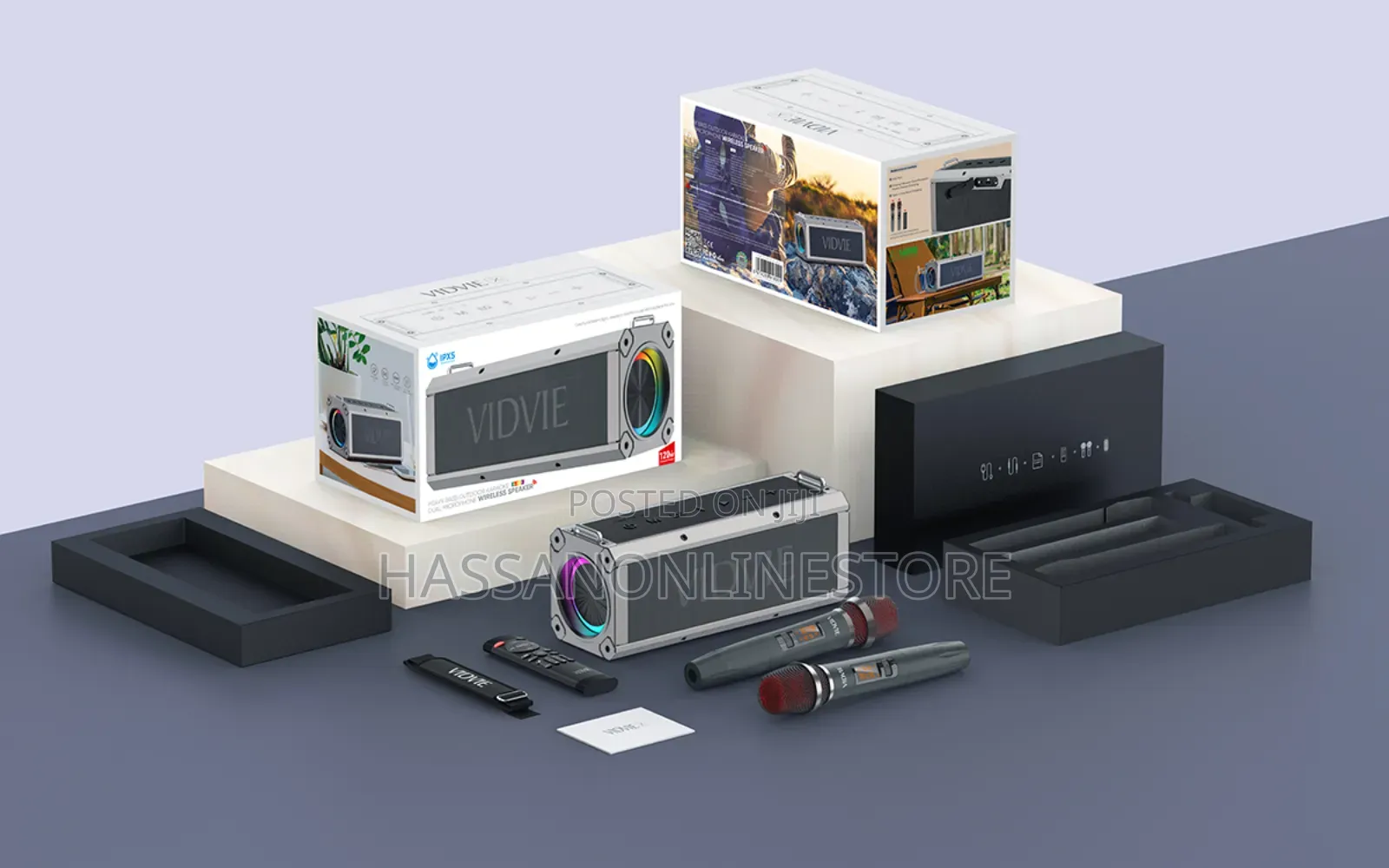 Vidvie XL-SP911 Wireless Speaker With 2 Mics