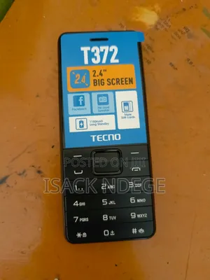New Tecno T372 Black