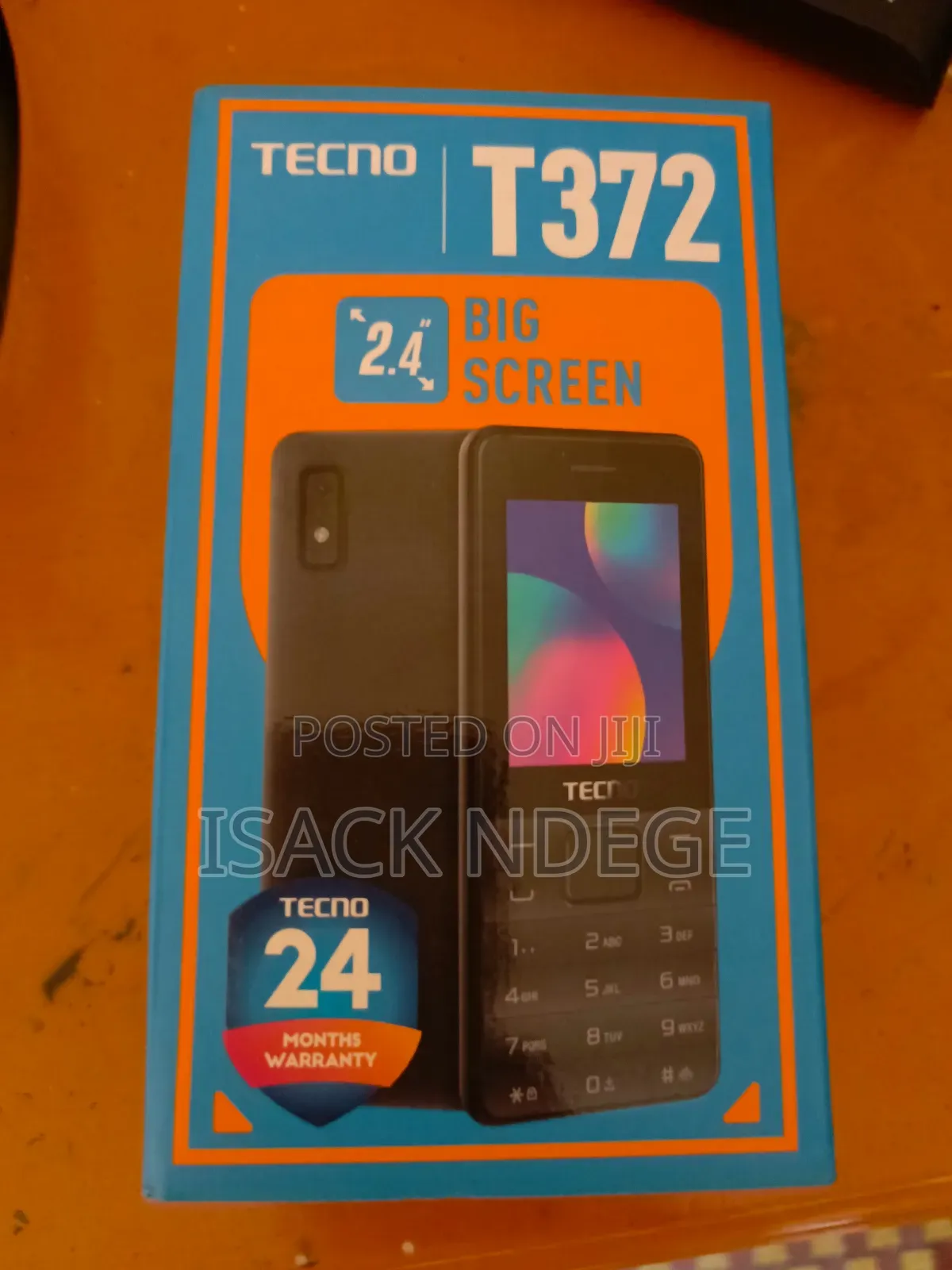 New Tecno T372 Black