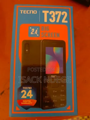 New Tecno T372 Black