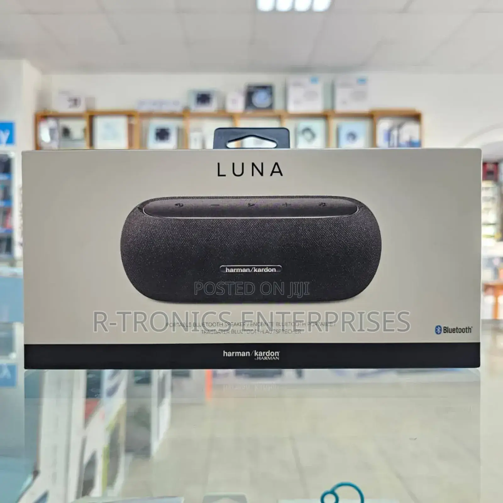 Harman Kardon Luna Portable Wireless Bluetooth Speaker Black